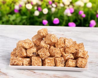 Double Roasted Milk Pistachio Turkish Delight in Golden Kadayıf – A Luxurious Gourmet Treat