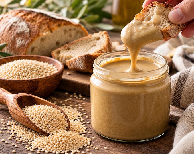 Aegean Tahini – Traditional Stone-Milled Sesame Seed Spread