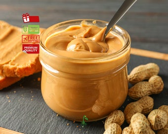 Natural Handcrafted Peanut Butter, Small Batch Quality, Pure Wholesome Experience, Delicious Foodie Gift
