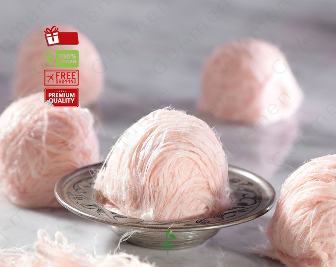 Romantic Indulgence: Rose-Flavored Pismaniye - A Traditional Turkish Delight with a Touch of Rose