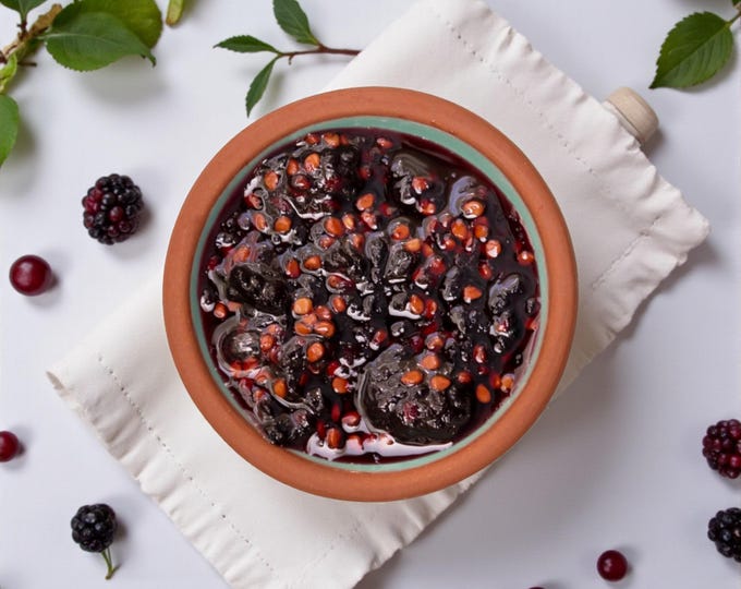 Black Mulberry Jam, Healthy Snack with High Antioxidant Content, Fruit Jam