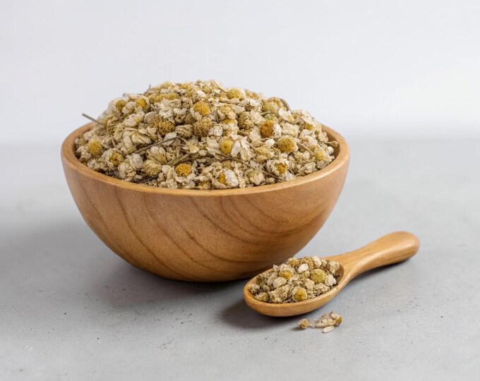 Dried Chamomile Flowers, Organic Loose Leaf Herbal Tea