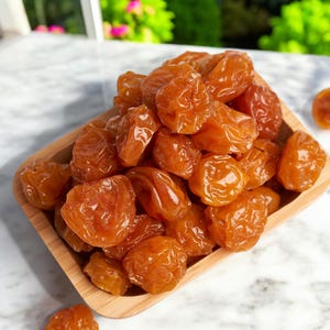 Dried Yellow Plums, Naturally Sweet and Tart, Ideal for Healthy Snacking or Baking