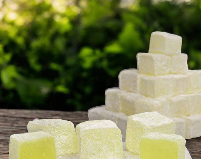 Authentic Traditional Lemon Turkish Delight | Authentic Delight with Intense Refreshing Citrus Flavor