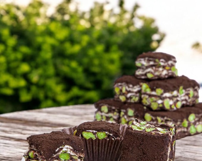 Gourmet Oreo Pistachio Chocolate Turkish Delight - Unique Flavor Journey, Perfect for Daily Indulgence & Sweet Gifts