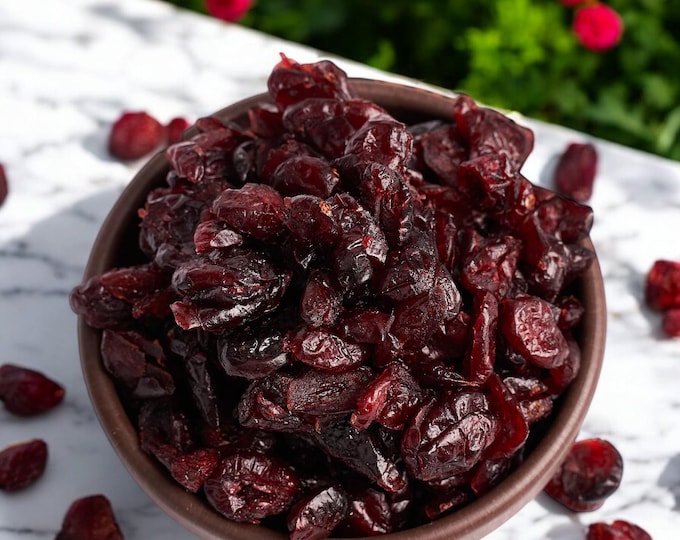 Naturally Sweet Dried Cranberries, Perfect Healthy Snack or Baking Ingredient for Every Occasion