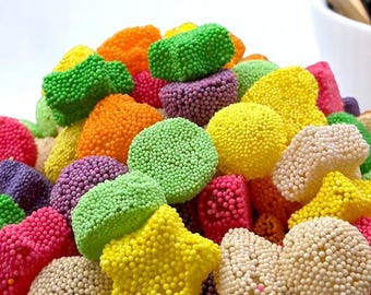 Colorful Jelly Turkish Delight Assortment – Soft Candy Gems for Party Favors or Gifts