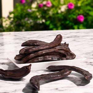 Fresh Organic Carob Pods: Naturally Sweet Healthy Snack