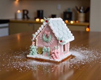 Christmas Gingerbread House – Spiced Butter Holiday Cookie House