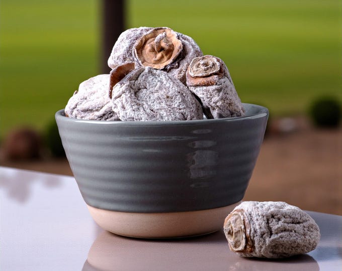 Sun-Dried Whole Persimmons: Sweet Vegan Snack, Healthy Gourmet Gift