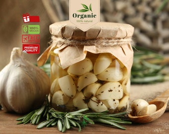Natural Handmade Garlic Pickles – Burst of Flavor in a Jar