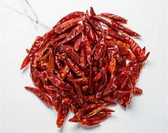Organic Dried Hot Peppers: Homegrown Gourmet Spice