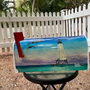 Cassetta postale del faro dell'alligatore