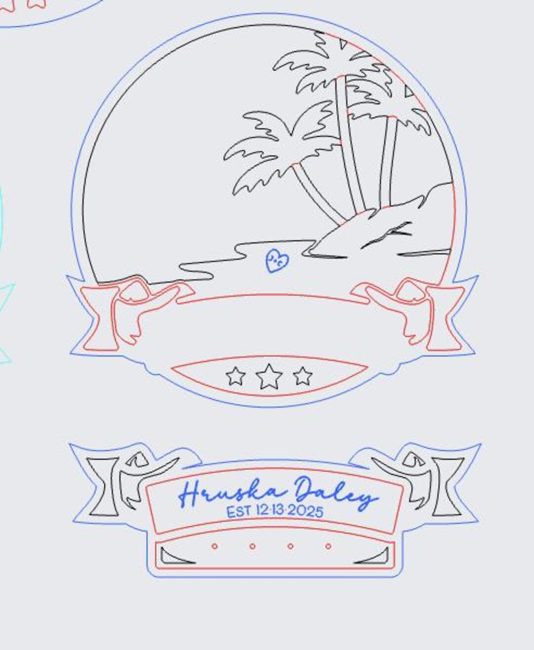 Custom-personalized Hawaiian Key Hanger - Etsy