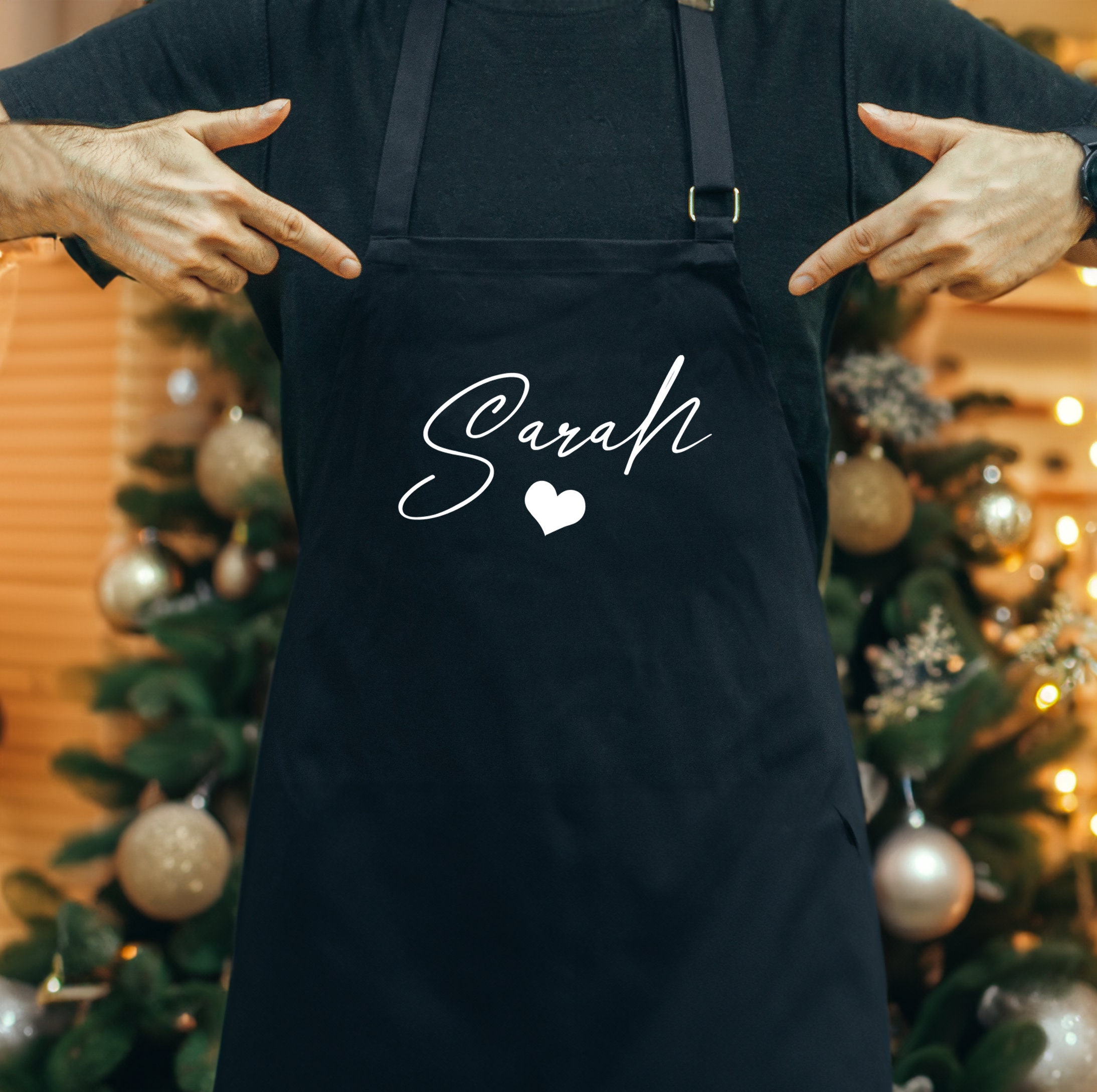 Discover Personalized キッチン ベーキング カスタムエプロン Custom Kitchen Apron