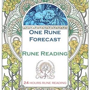 Lectura especial de runas / Pronóstico de una runa / Tarot y runas / Tarot y lectura de runas / Adivinación / Predicción especial de runas