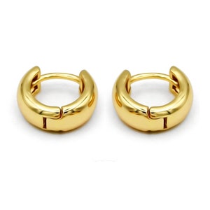 Dainty Hoop Earrings | Huggie Earrings, Gold Filled Earrings, Bridesmaid Earrings, Dainty Earrings Gold Hoop Earrings