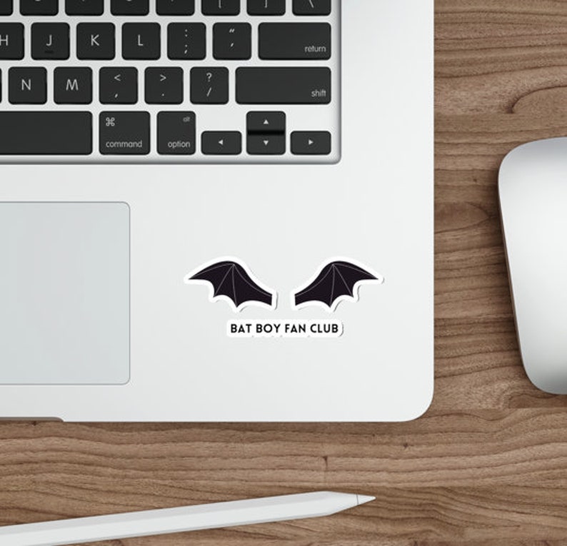 Bat Boy Fan Club Sticker - Etsy