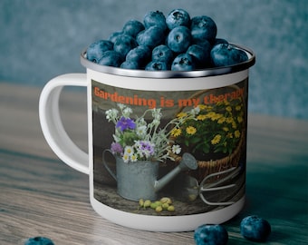 Taza de acero inoxidable, taza de jardinero Taza de café de jardinería Regalo de jardín Taza al aire libre