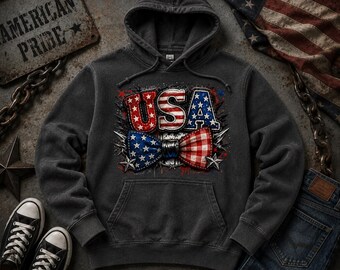 Sweat à capuche USA