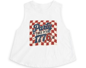 Party like it 1776 Women's Crop Top