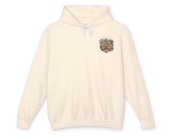 Sweat-shirt à capuche avec visage de sorcière au repos