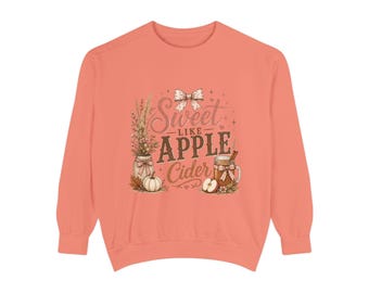 Sweat-shirt cidre de pomme doux
