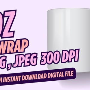 Kubek z napisem „Pozytywny nastrój, codzienne afirmacje”, sublimacja PNG, 11 uncji, motywacyjny wzór (pobranie cyfrowe) zdjęcie 7