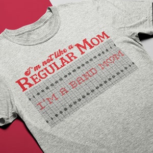 Band Mom Shirt, Marching band mom shirt, red, school marching band shirt, mom shirt, band mom shirt, marching season, school band shirt
