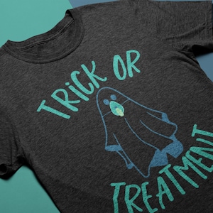 Trick or Treatment, Halloween Respiratory Therapist Shirt, RT Halloween shirt, Albuterol treatment, Funny Nebulizer Shirt, Funny RT