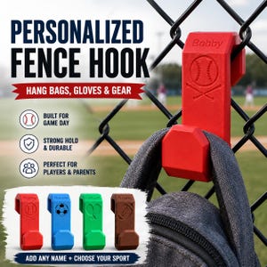 Baseball Bag Hook - Etsy