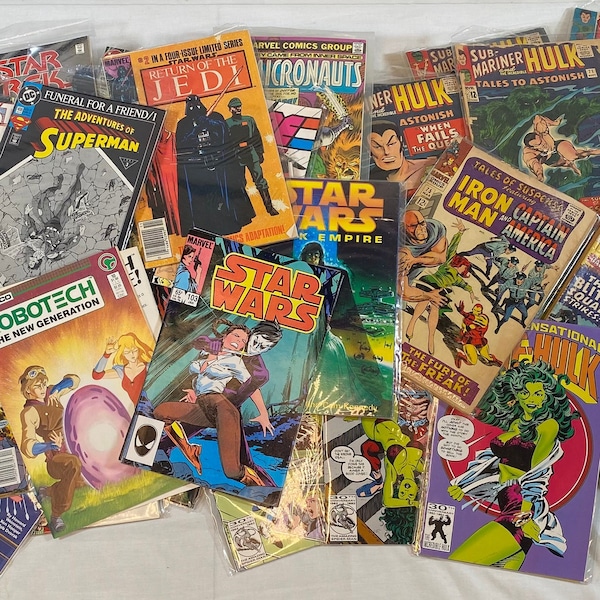 Vintage Comic Book Etsy