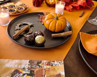 Thanksgiving Tischläufer, Herbst Küchenläufer, Baumwolle und Leinen Tischläufer, Einweihungsgeschenk, moderne Tischdekoration, Familiengeschenke