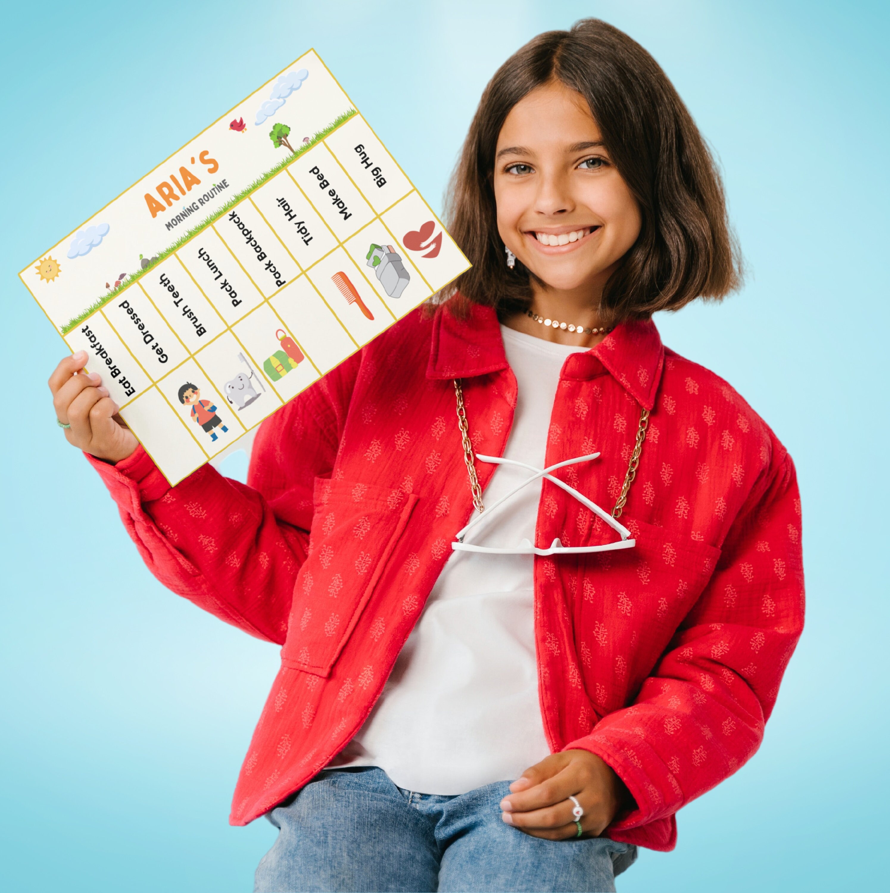 Morning Routine Charts • Printable Routines • Editable Checklist ...