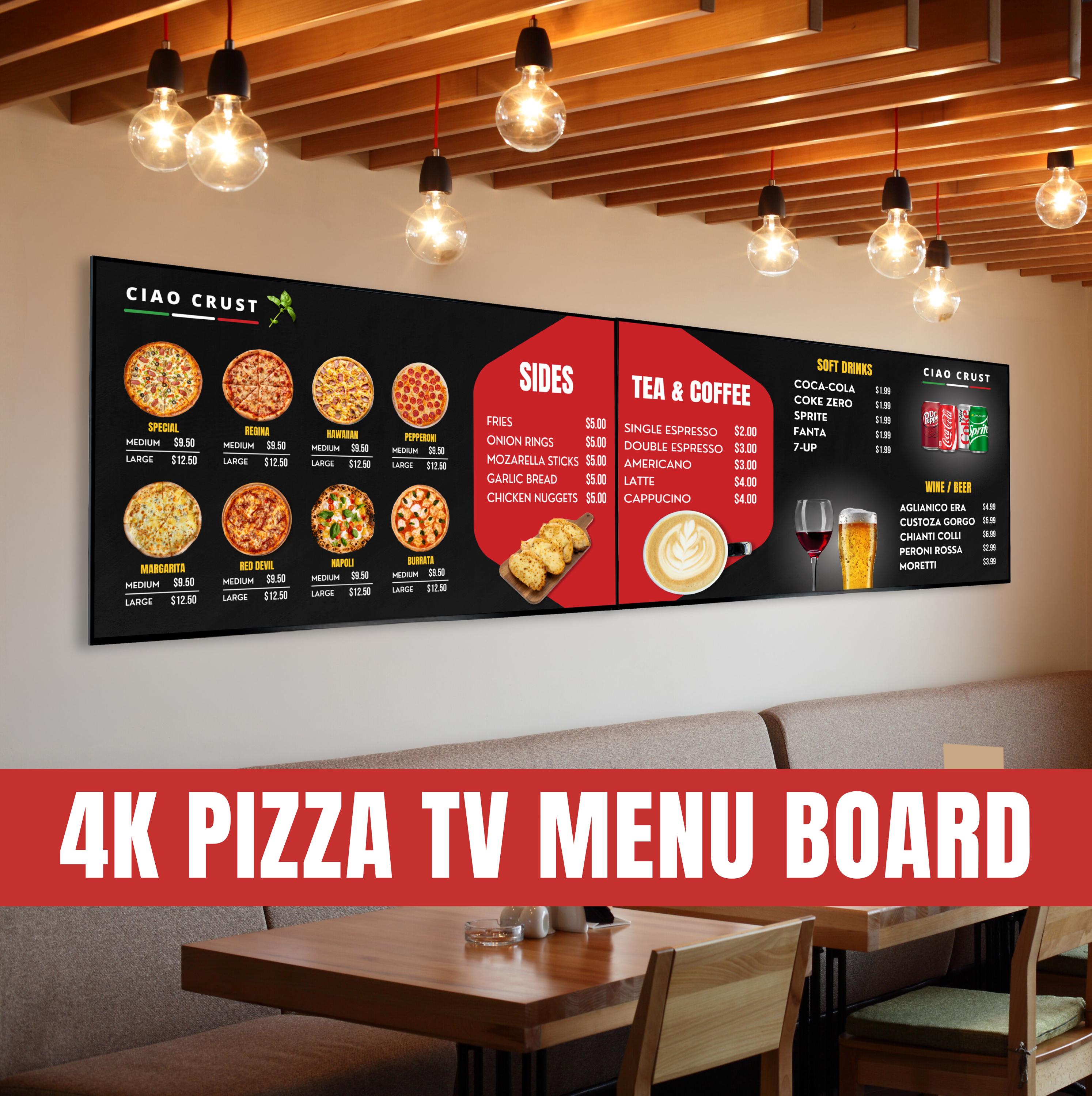 Italian Food Menu - Etsy