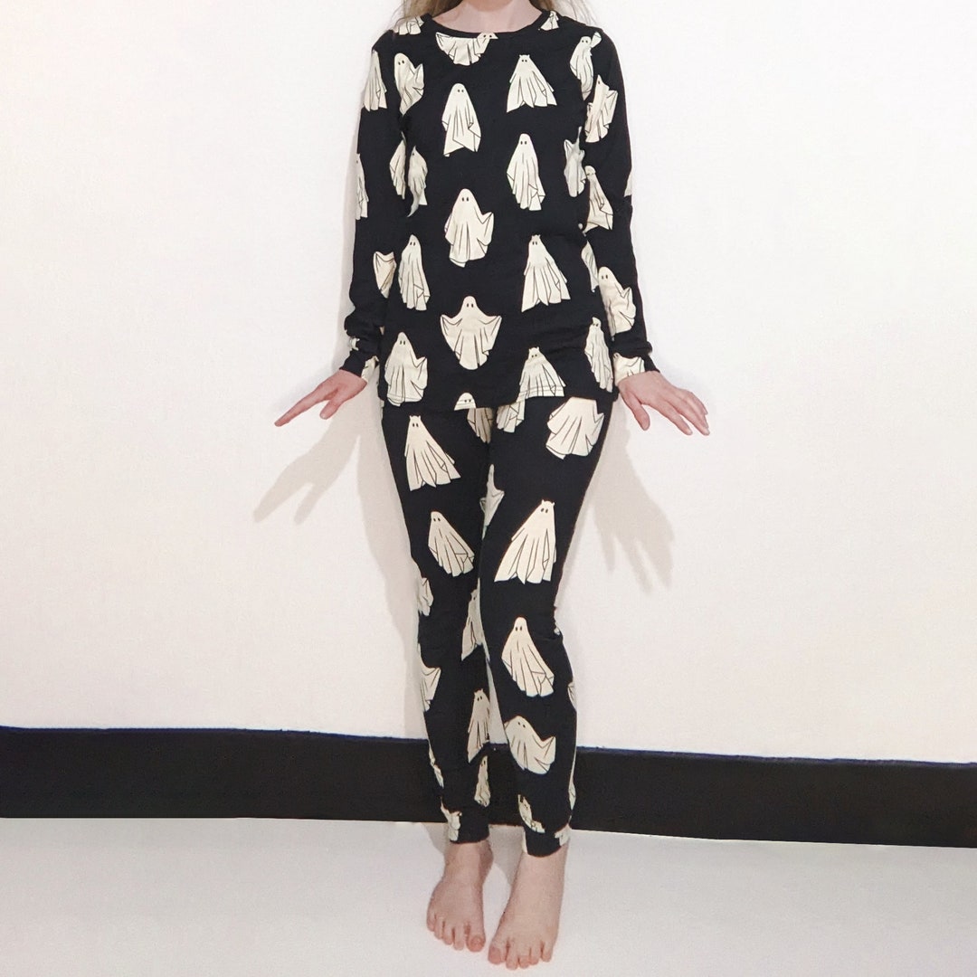 Gothic Pjs Ghost Pyjamas Ghost Sheets Pajamas - Etsy