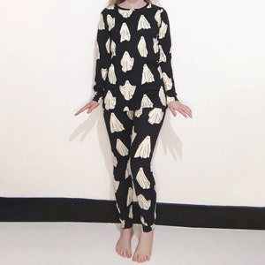 Gothic PJs Ghost Pyjamas Ghost Sheets Pajamas