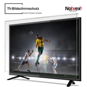 Notvex 50 inch schermbeschermer / displaybeschermer / tv-beschermer acryl 3 mm