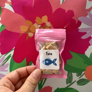 Tuna Pieces - Hermit Crab Protein - Healthy Snacks - Hermit Crab Food