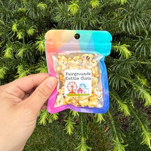 Fairgrüner Kettle Corn - Einsiedlerkrebs Popcorn - Gesunde Snacks - Einsiedlerkrebs Essen