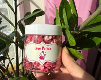 Love Potion - Hermit Crab Popcorn - Healthy Snacks - Hermit Crab Food -- Valentine's Day Hermit Crab