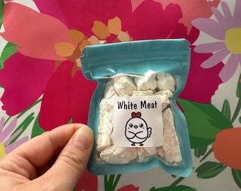 Kycklingbitar av vitt kött - Eremitkräftaprotein - Hälsosamma snacks - Eremitkräftamat