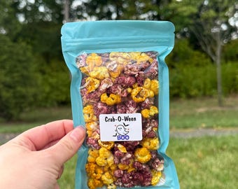 Crab-O-Ween Popcorn - Healthy Popcorn Snack for Hermit Crabs