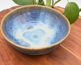 Blue Bowl | ceramic dish | handmade pottery | organic stoneware | WB04