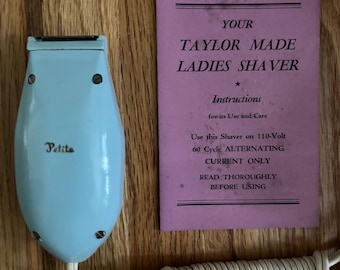 Taylor Made “Petite” Model-D Electric Ladies Shaver (Vintage 1940s-50s)