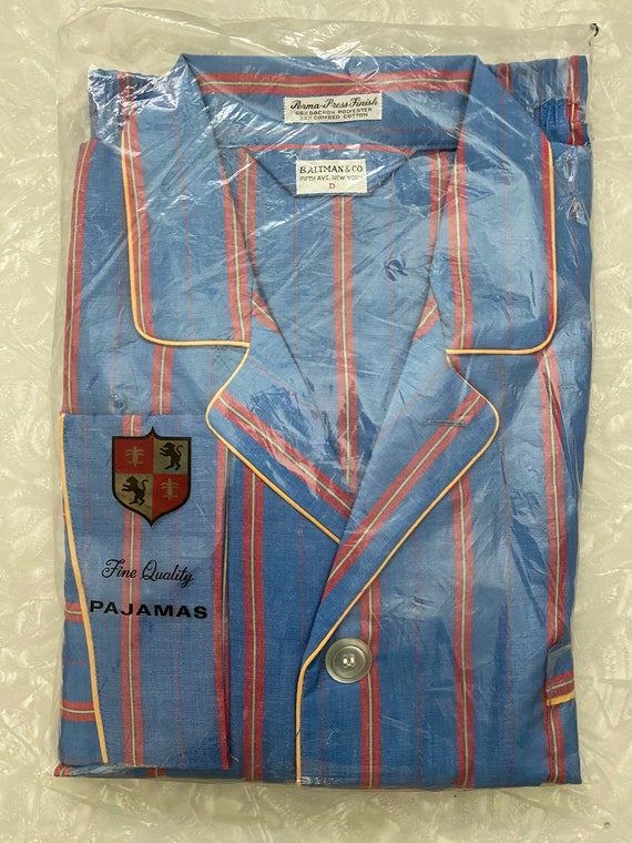Men’s Fine Quality Pajamas - B. Altman & Co.