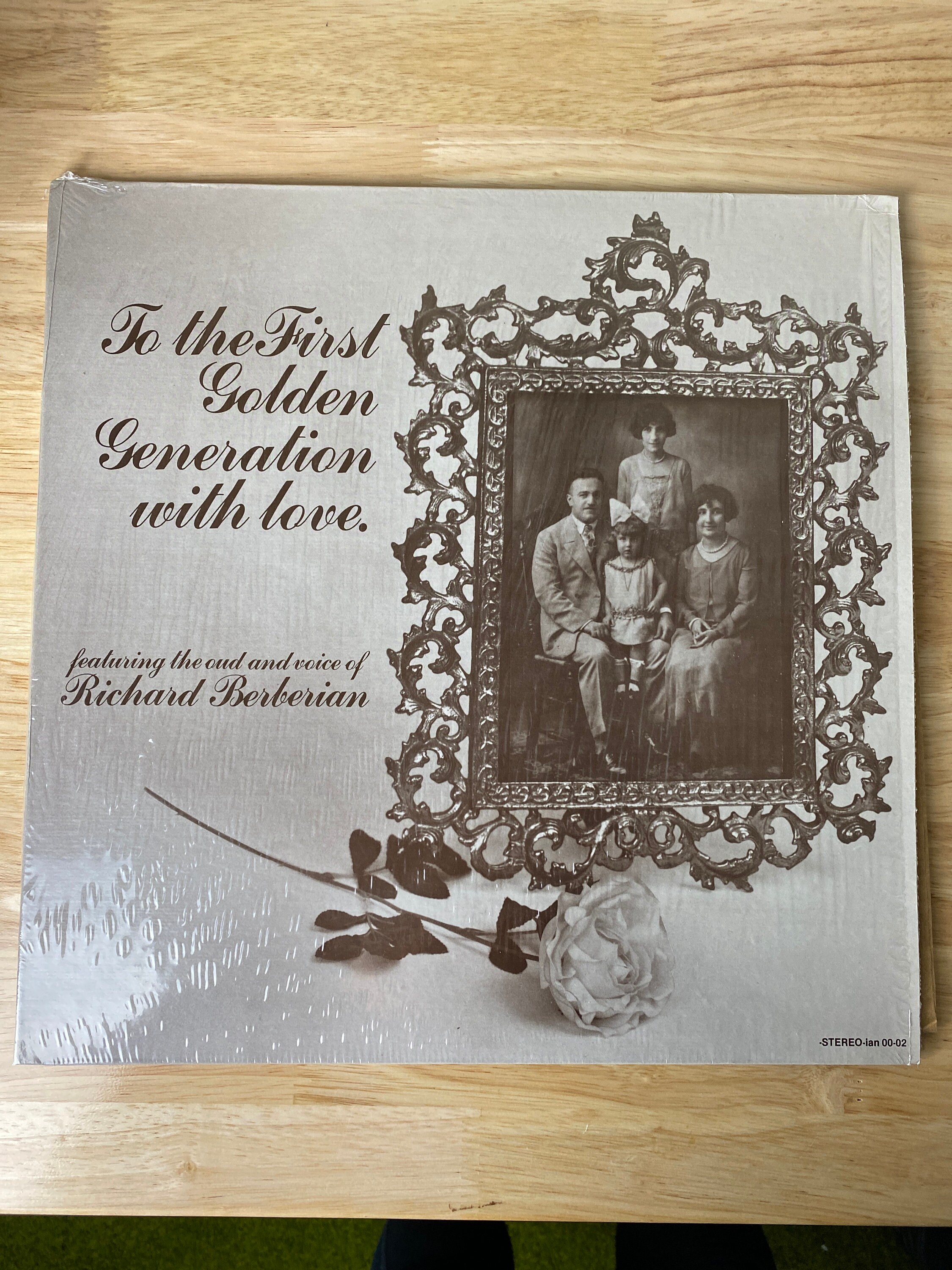 To The First Generation With Love - Richard Berberian (vinyl record album)