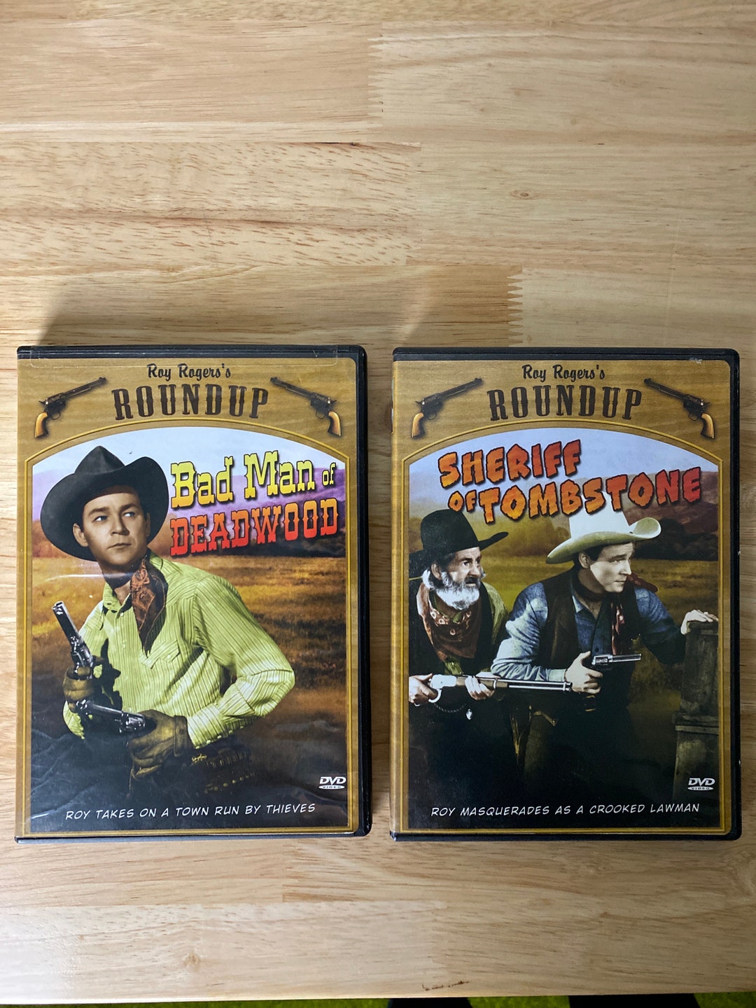Roy Rogers’s Roundup - 2 Dvds - Etsy