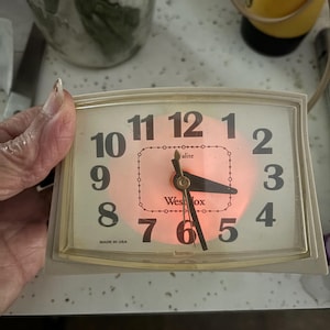 Westclox Vintage Alarm Clock - Etsy