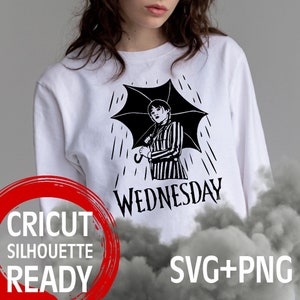 Wednesday SVG PNG Rain